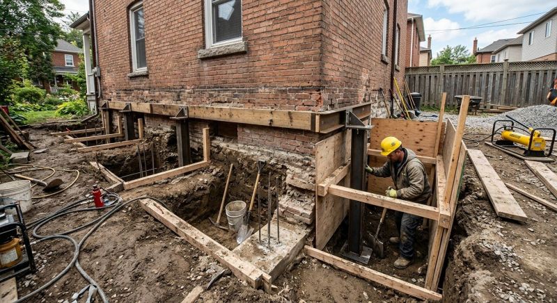 Structural Underpinning in Union County, NJ
